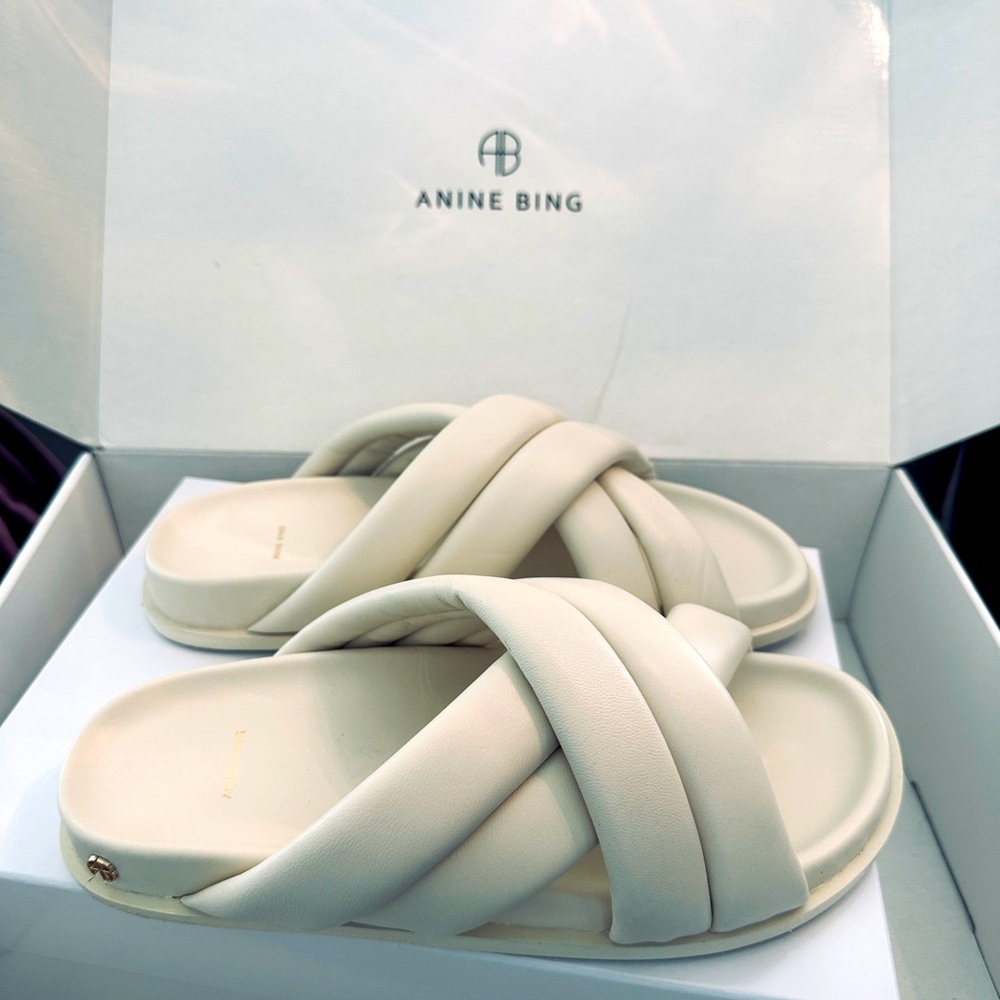 ANINE BING LIZZIE SLIDES